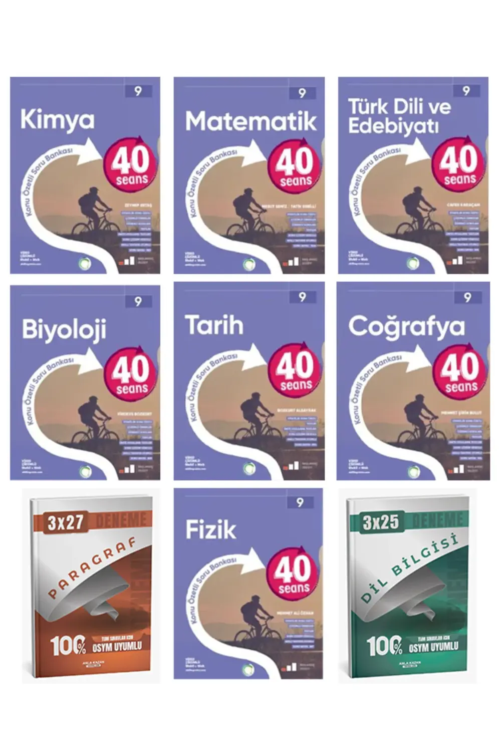 Okyanus + Anla Kazan 2026 9. Sınıf 40 Seans Tüm Dersler Konu Özet