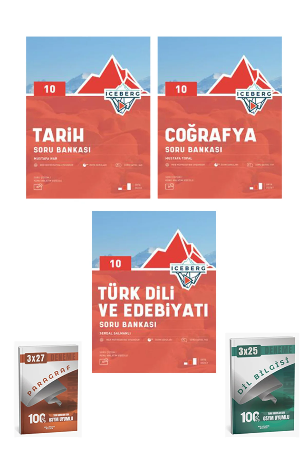 Okyanus + Anla Kazan 20226 10. Sınıf Tarih + Coğrafya + Türk Dili