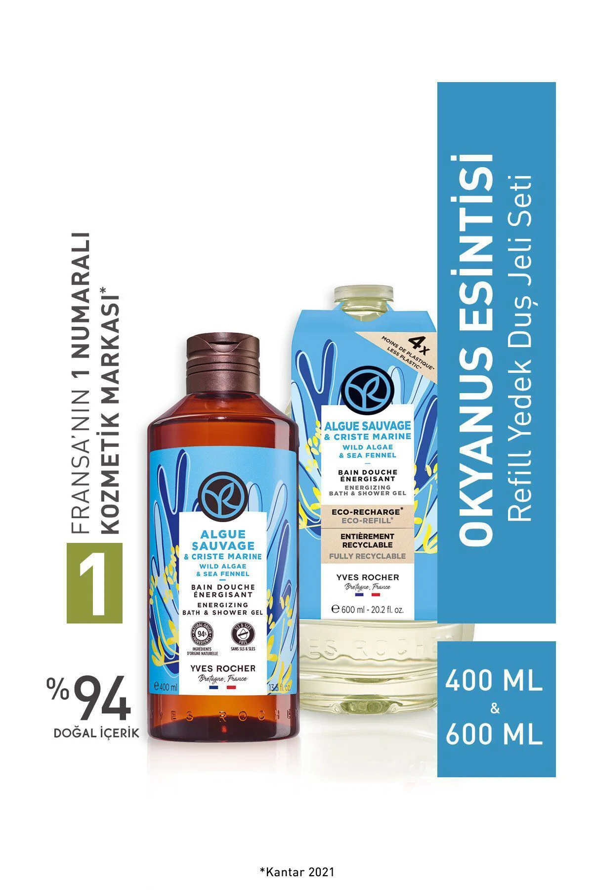 Okyanus Esintisi Refill Yedek Duş Jeli Seti-9916710