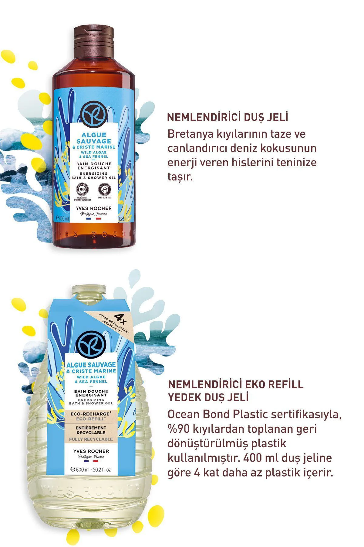 Okyanus Esintisi Refill Yedek Duş Jeli Seti-9916710