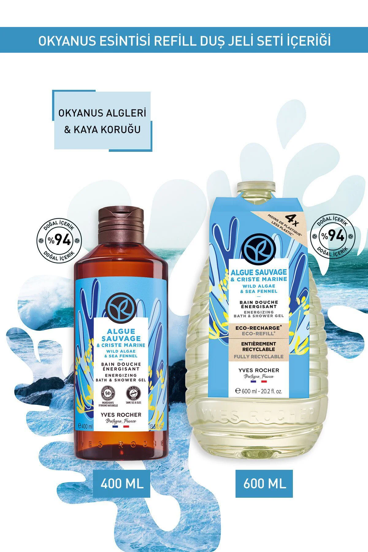 Okyanus Esintisi Refill Yedek Duş Jeli Seti-9916710