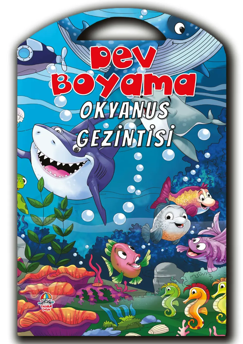 Okyanus Gezintisi-Dev Boyama Posteri