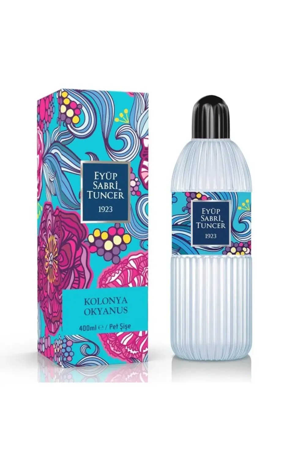 Okyanus Kolonyası Silindir Pet Şişe 400ml