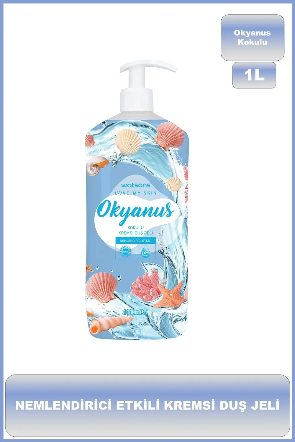 Okyanus Kremsi Duş Jeli 1000 ml