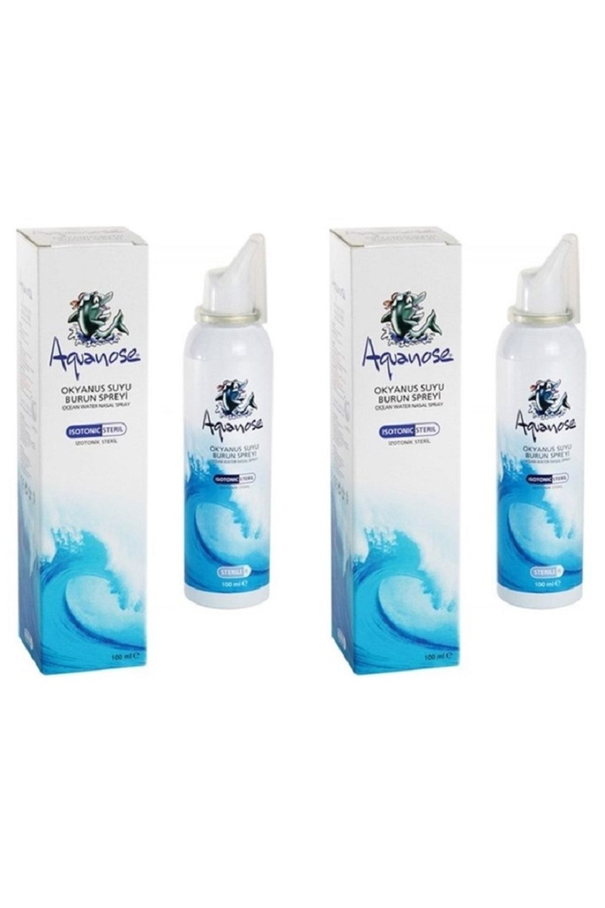 Okyanus Suyu Burun Spreyi 100ml 2 Li Paket