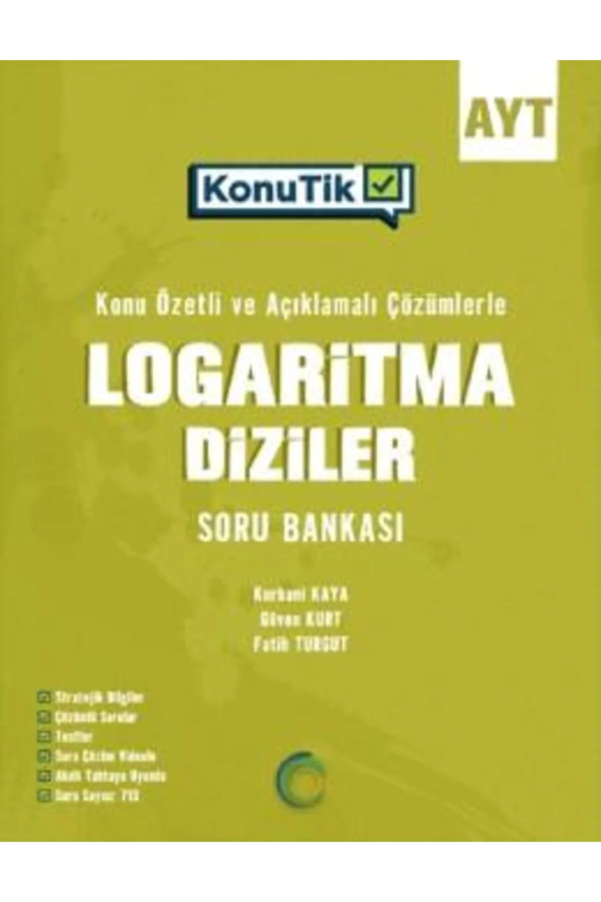 OKYANUS YAYINCILIK AYT KONUTİK LOGARTİME VE DİZİLER SORU BANKASI