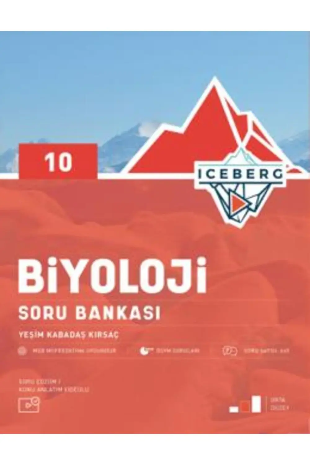 Okyanus Yayınları 10. Sınıf Iceberg Biyoloji Soru Bankası