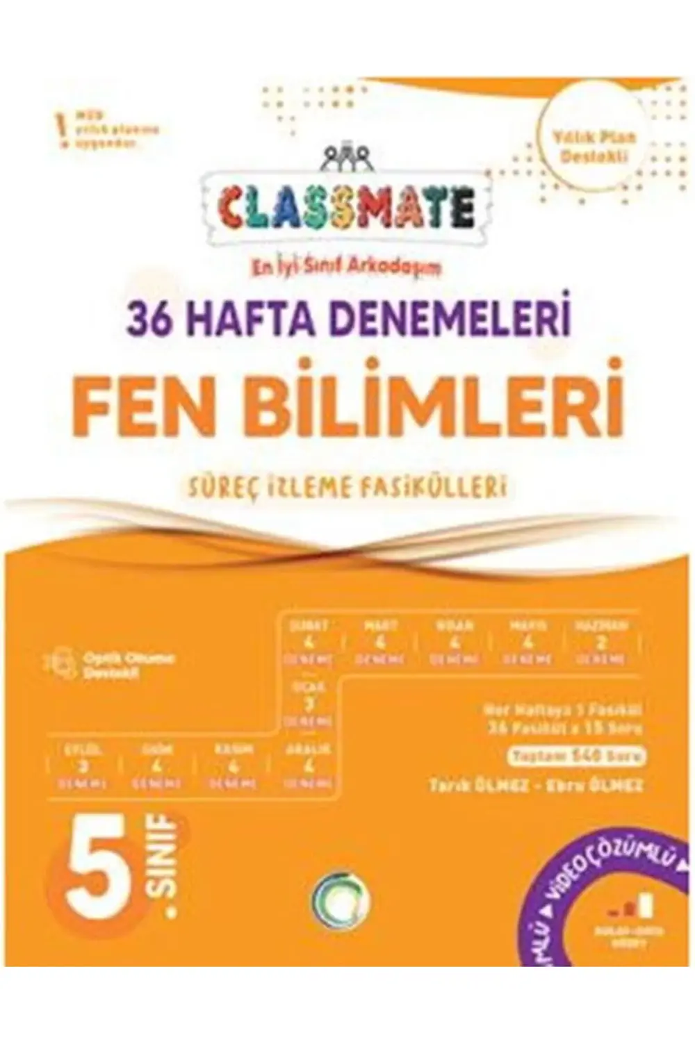 Okyanus Yayınları 5. Sınıf Fen Bilimleri Classmate 36 Hafta Denem