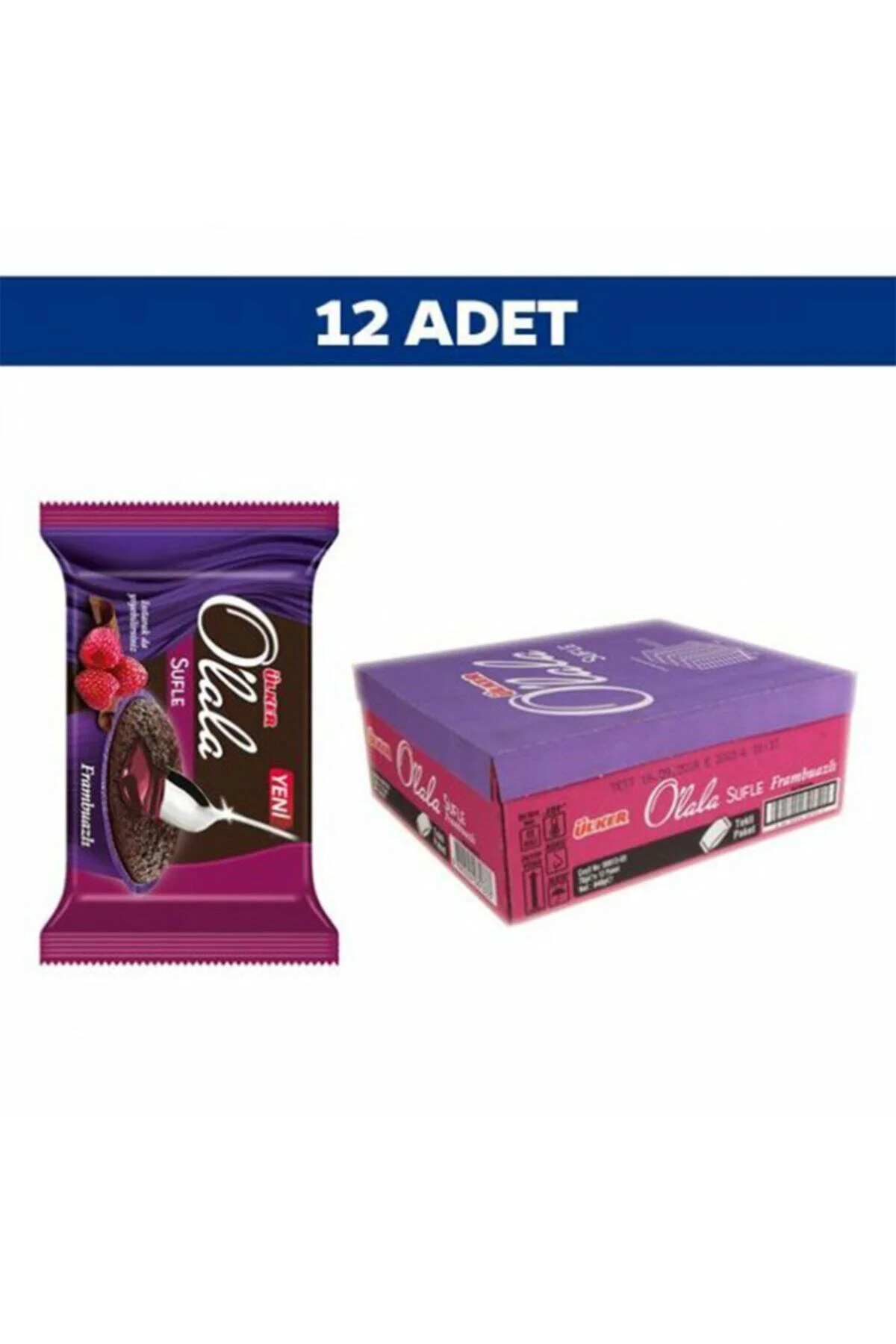 O'lala Frambuzalı Sufle Kek 70 gr