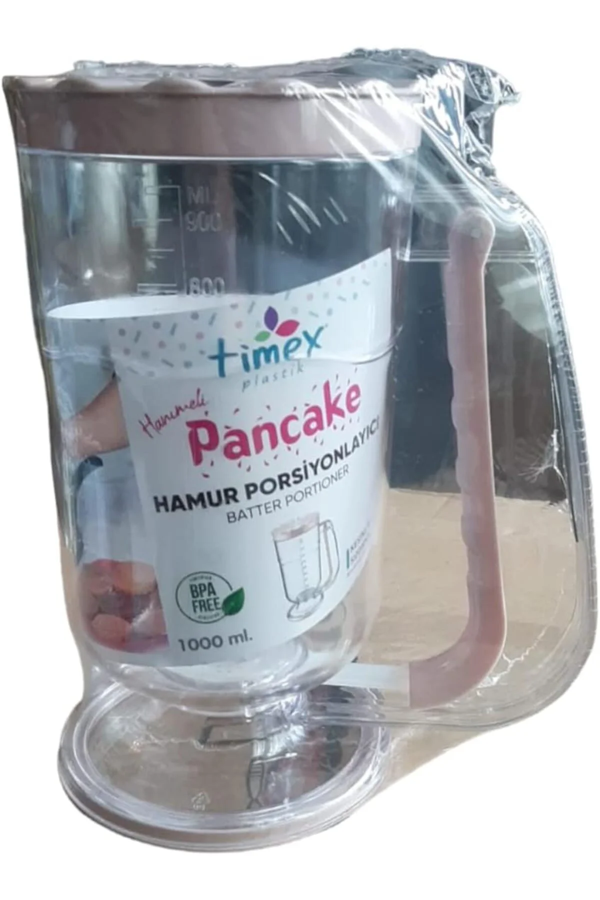 Ölçekli Hamur Porsiyonlayıcı Dağıtıcı Pancake Krep Muffin Krema P