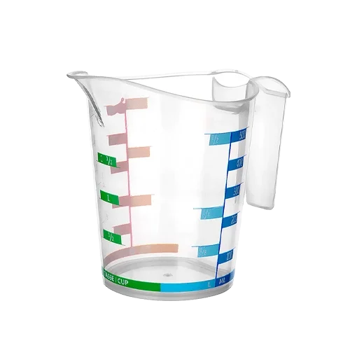 Ölçü Kabı Dereceli Renkli 500ml Ölçü Kabı Dereceli Renkli 500ml