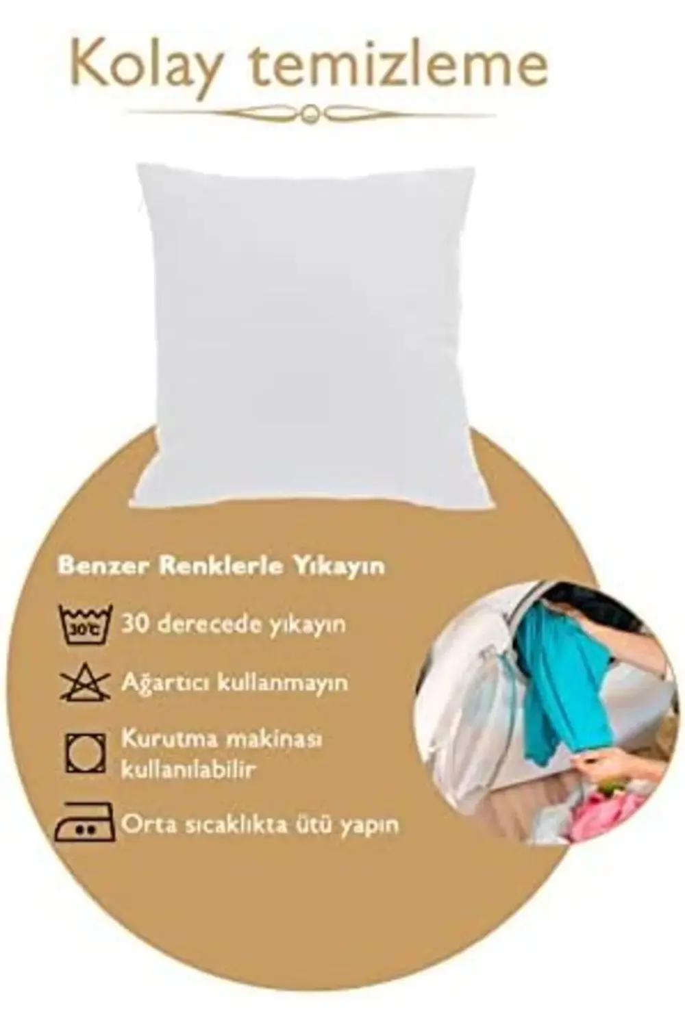 Ölçü Seçenekli 2'li Kırlent Kılıfı Dekoratif Düz Sade Kadife Doku