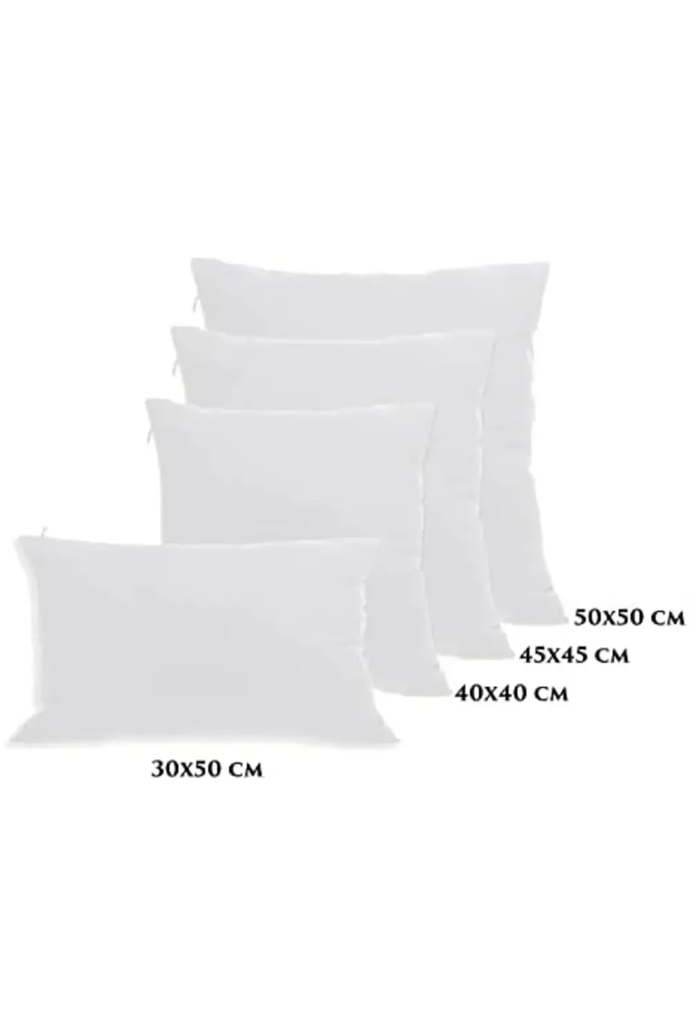 Ölçü Seçenekli 2'li Kırlent Kılıfı Dekoratif Düz Sade Kadife Doku