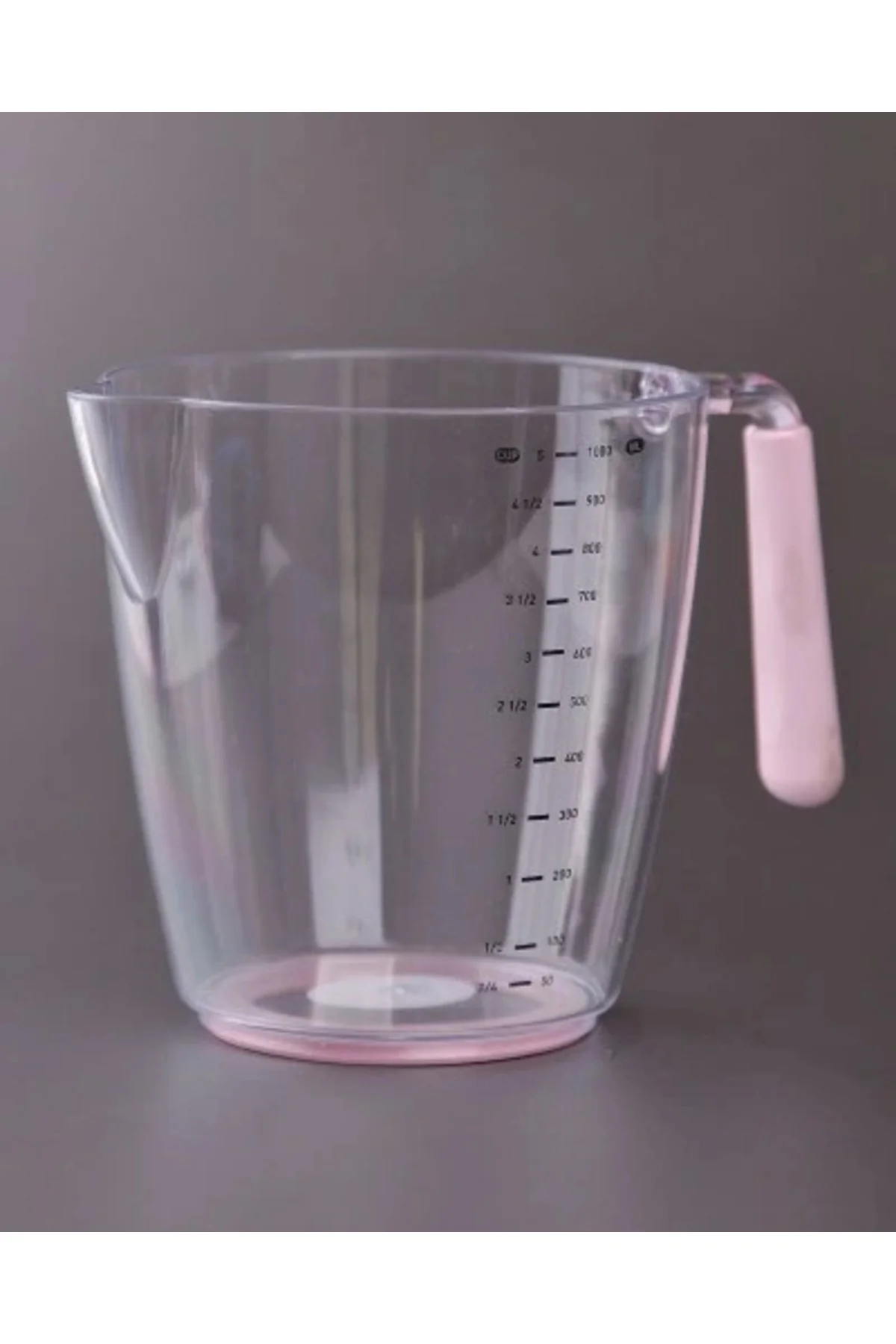 Ölçü Ve Hamur Kabı 1000 Ml - Silikon Sap - Görsel 2
