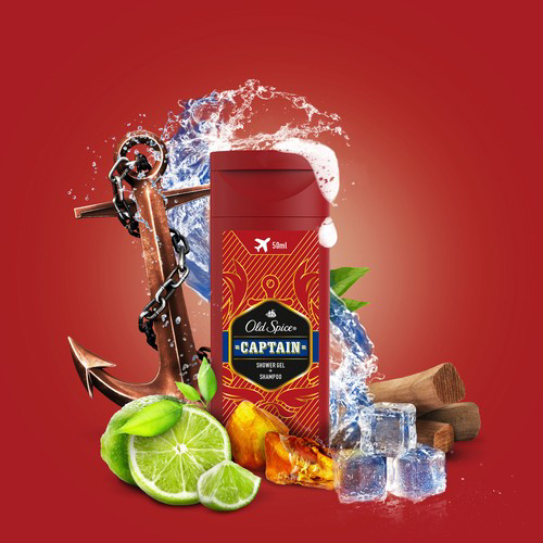Old Spice Captain Shower Gel 50 ml Old Spice Captain Shower Gel 50 ml