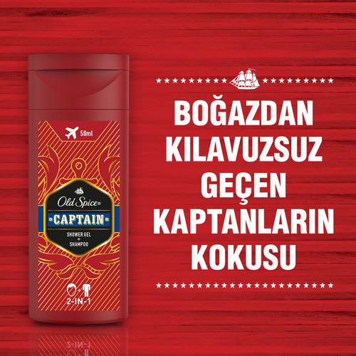 Old Spice Captain Shower Gel 50 ml Old Spice Captain Shower Gel 50 ml