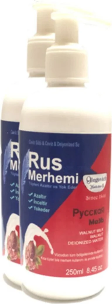 Olegovich Medicine Rus Merhemi Tüy Dökücü Azaltıcı Krem 250ml 2 Adet