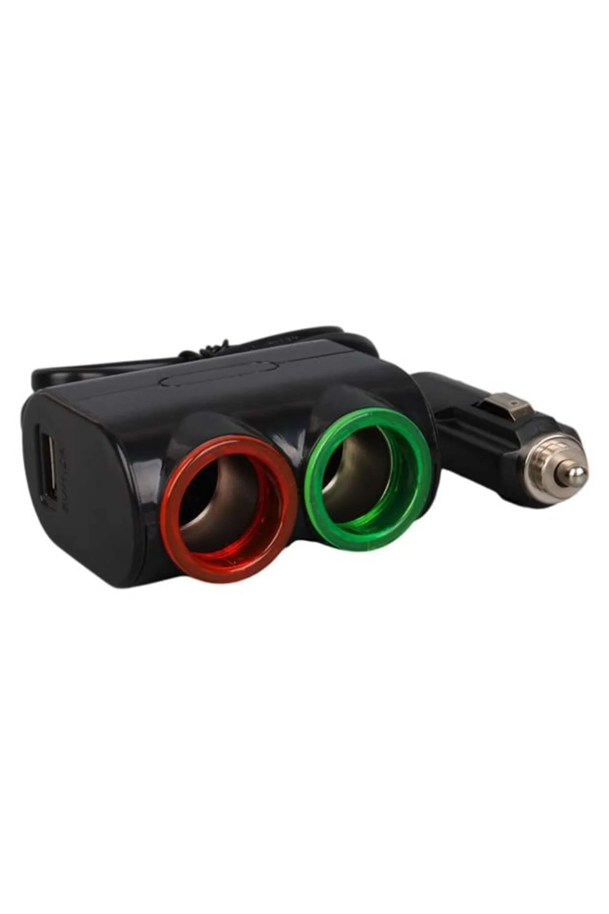Olesson 1631 12-24V Tek USB Girişli 120W 80cm Kablolu 2'LI Araç Ç