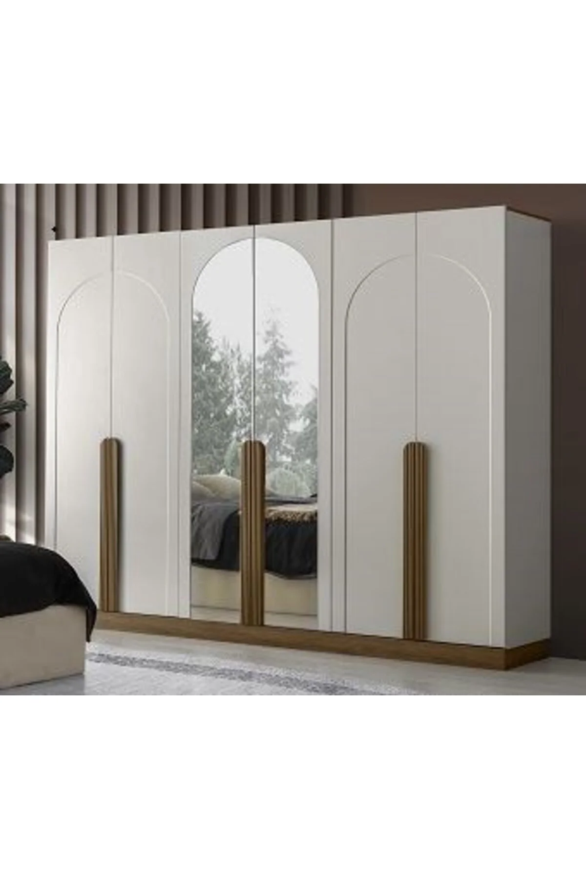 OLİMPOS MDF 6 KAPILI DOLAP Fiyatı, Yorumları ve Özellikleri