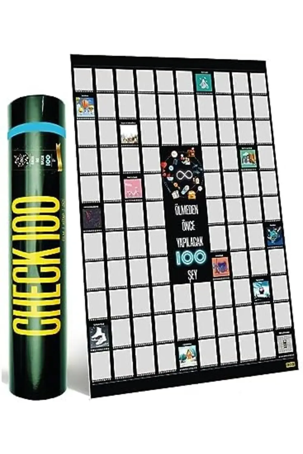 Ölmeden Önce Yapılacak 100 Şey Kazı kazan Poster 1175260