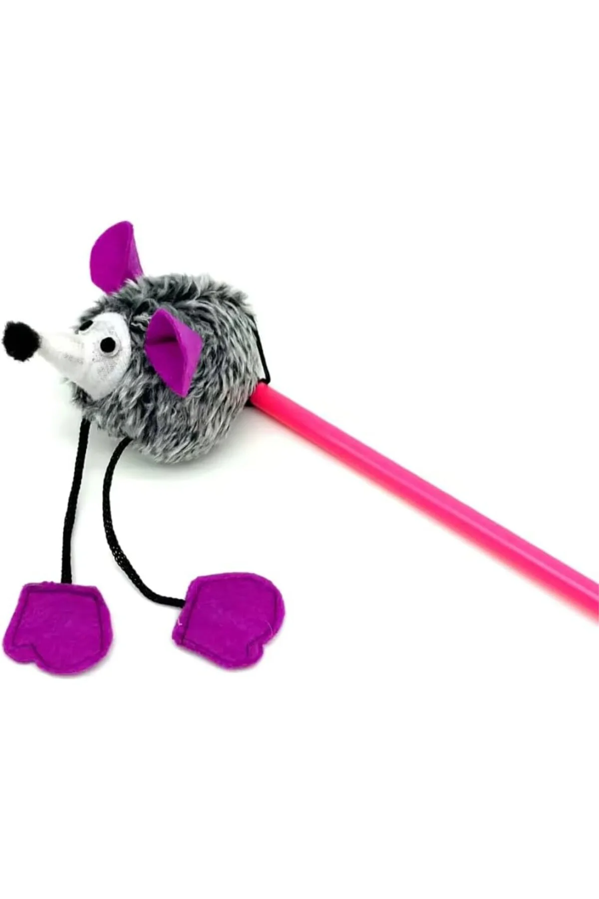 Oltası Peluş Hayvan Figürlü Sesli Kedi Oyuncağı - Eğlenceli ve Hareketli Peluş Ked