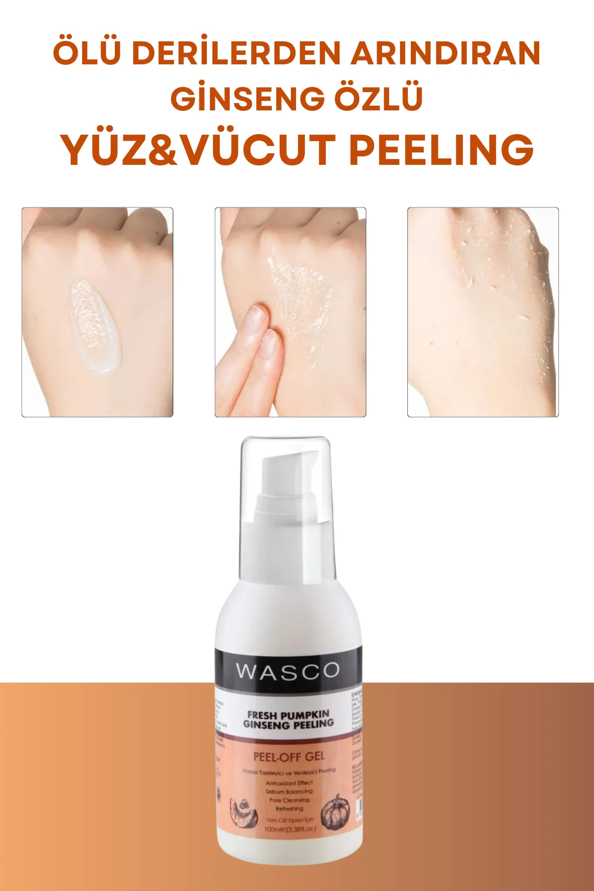 Ölü Derilerden Arındıran Ginseng Özlü, Yenileyici, Aydınlatıcı Yü