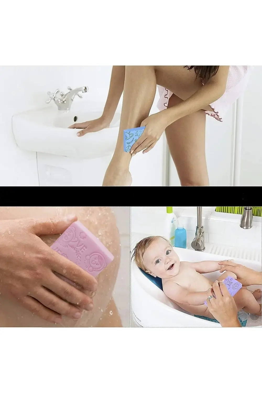 Ölü Derilerden Arındıran Sünger Kir Sökücü Sünger Peeling Banyo V