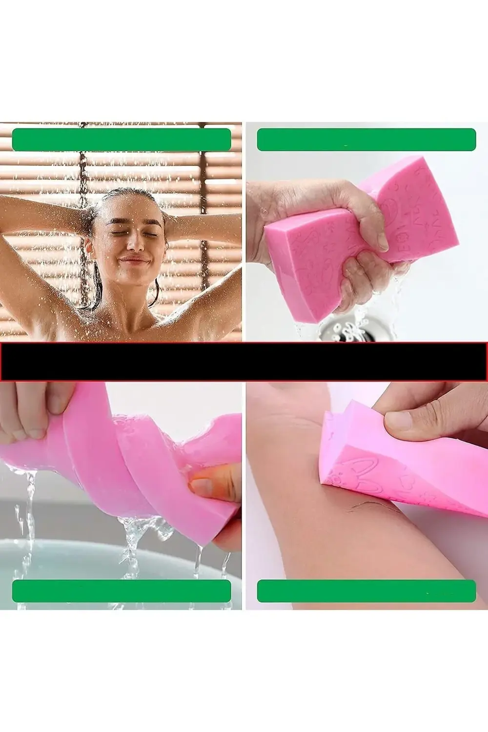 Ölü Derilerden Arındıran Sünger Kir Sökücü Sünger Peeling Banyo V