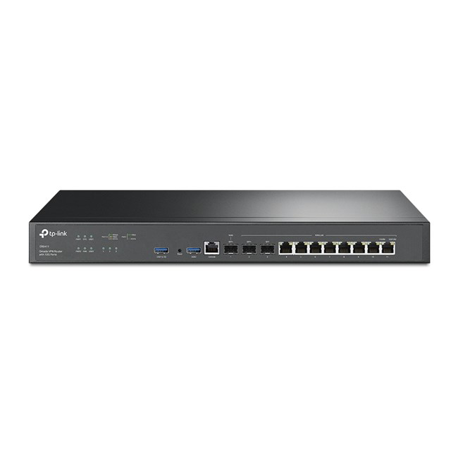 Tp-Link Omada Er8411 8 Port 10/100/1000 +2 10Ge Sfp Vpn Router