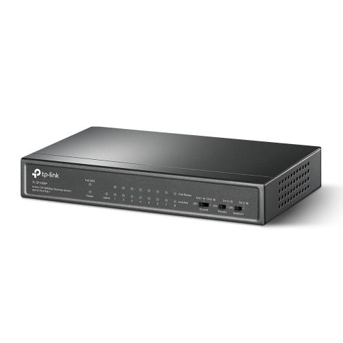 Tp-Link Omada Tl-Sf1009p, 8 Port, Megabit, Metal Kasa, 8 Port Poe, 65W, +