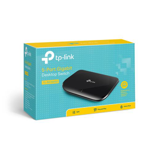 Tp-Link Omada Tl-Sg1005d, 5 Port, Gigabit, Yönetilemez, Masaüstü Switch