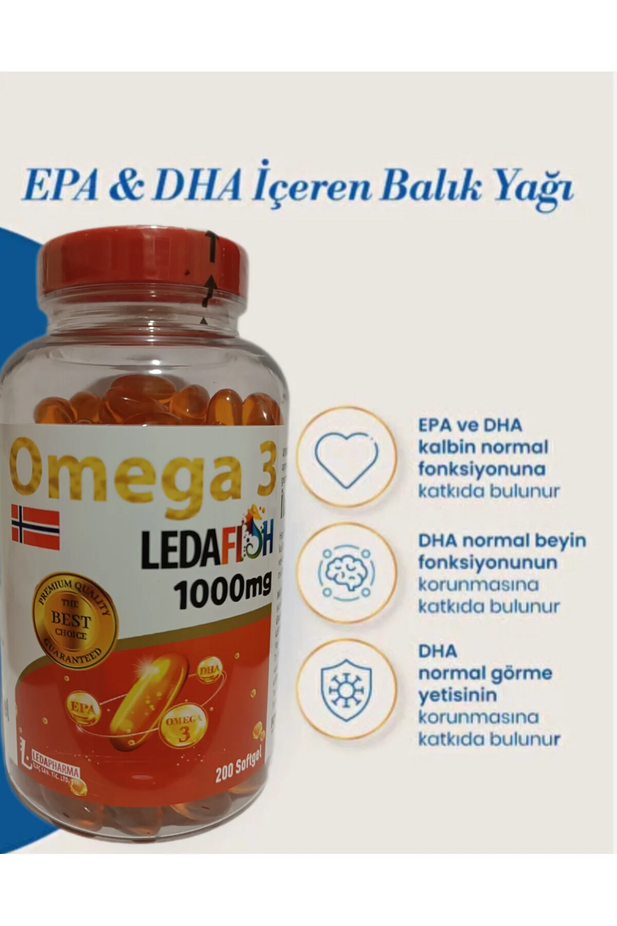 OMEGA 3 200 KP SOFT JEL