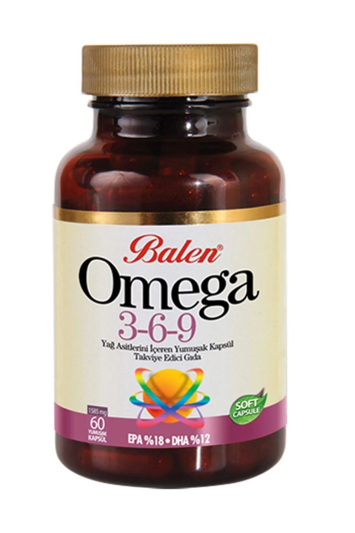Omega 3-6-9 1200 Mg 100 Kapsül