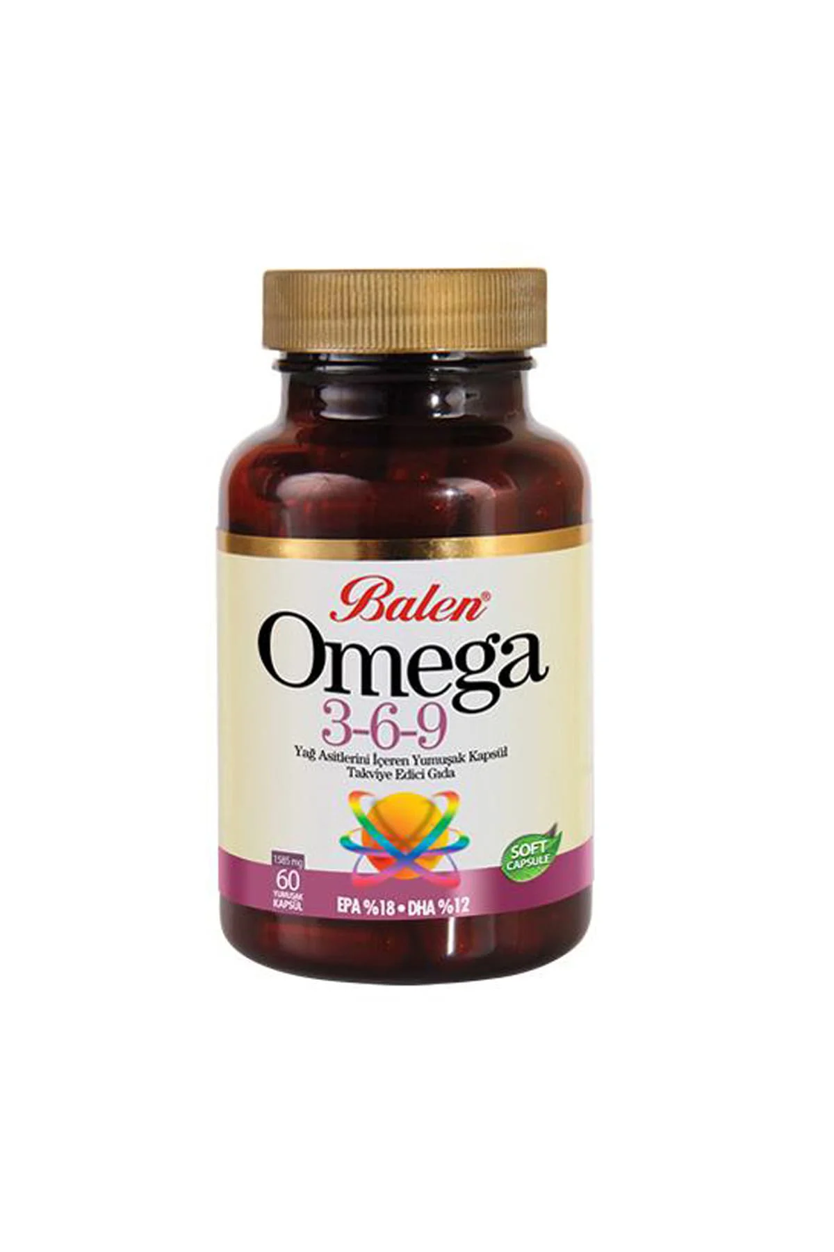 Omega 3-6-9 Yumuşak Kapsül 1200 Mg  60 Kapsül Balen