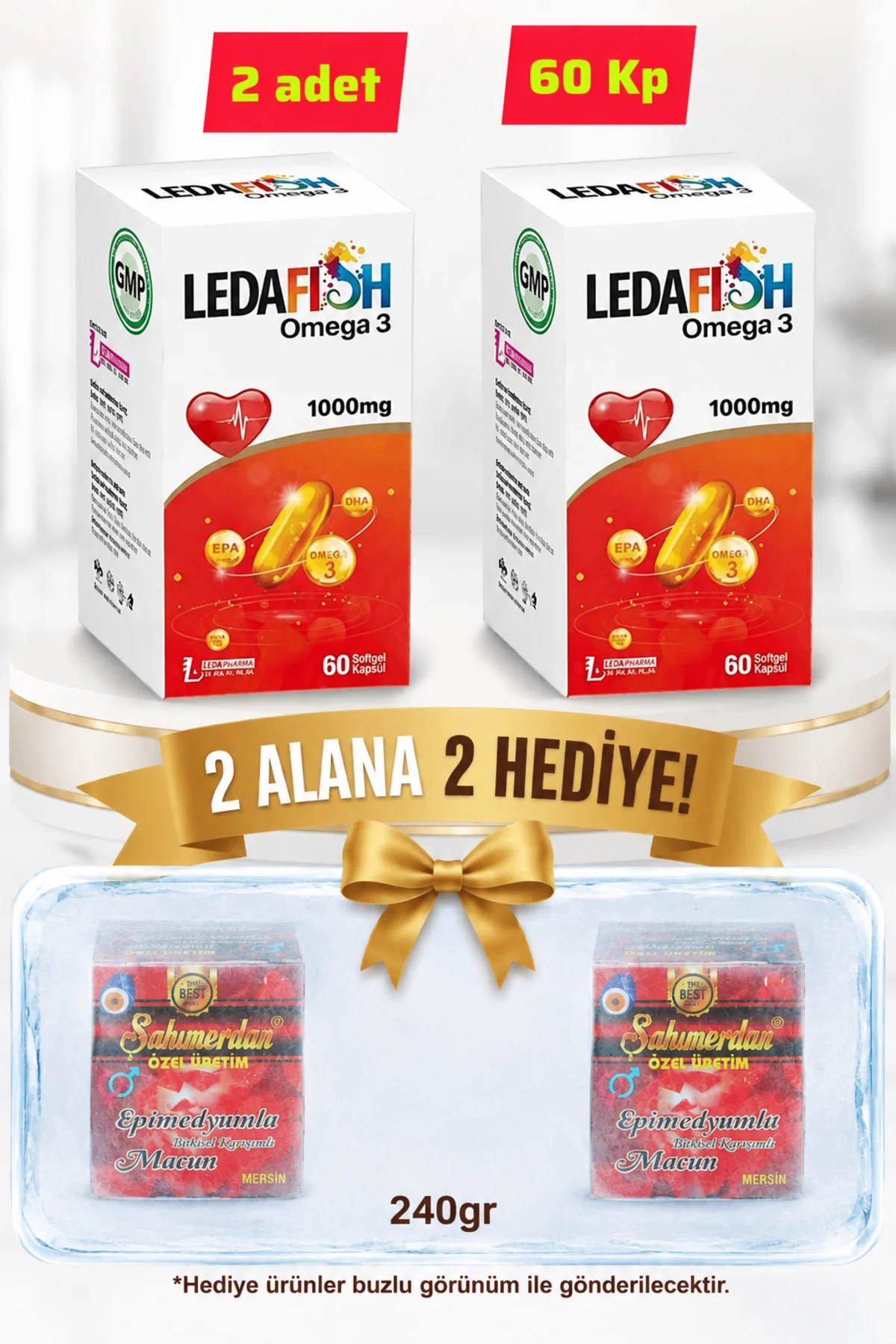 OMEGA 3 60KP HEDİYELİ 2 kavanoz Fiyatı, Yorumları ve Özellikleri
