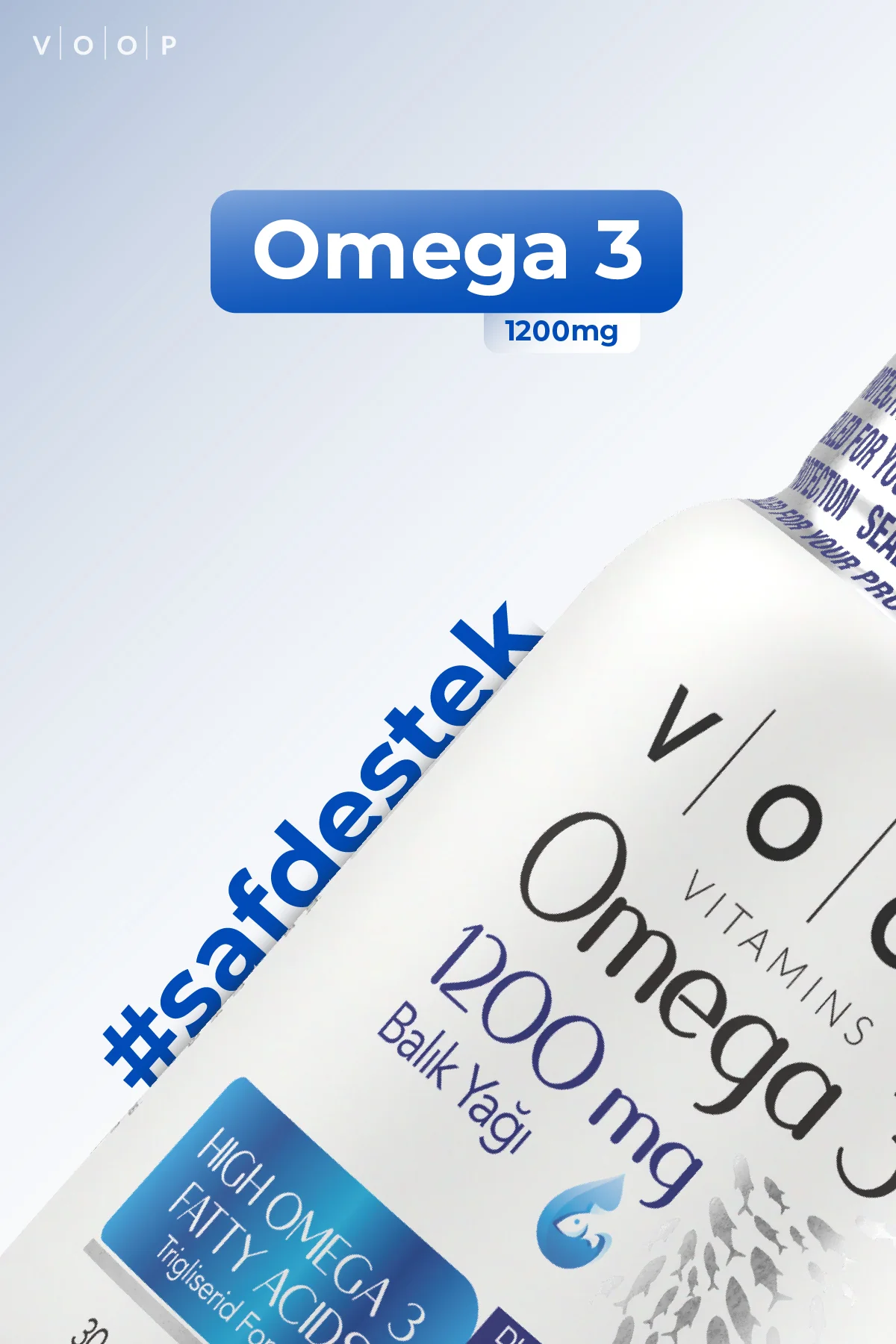 Omega 3 Balık Yağı 1200 Mg 30 Kapsül