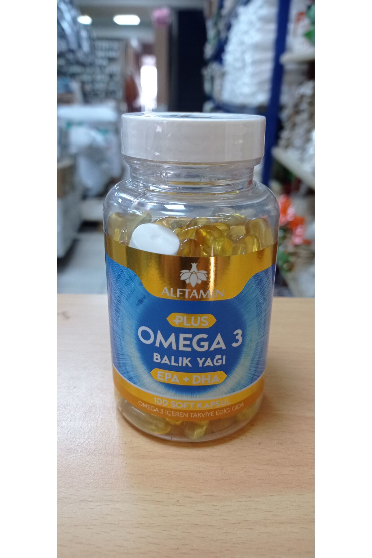 Omega 3 Balık Yağı Softgel 100 Adet