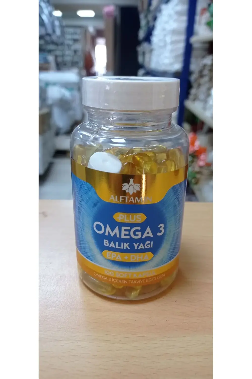 Omega 3 Balık Yağı Softgel 100 Adet