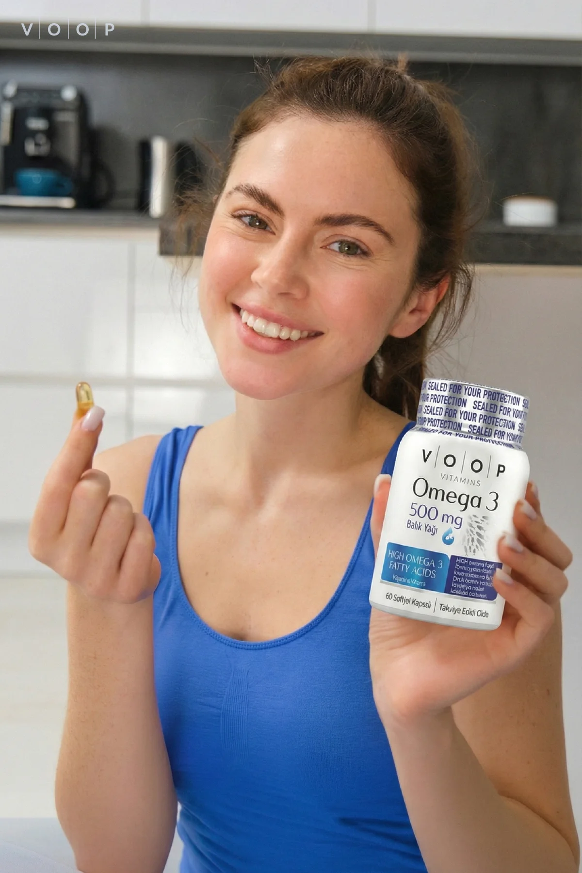 Omega 3 Balık Yağı | Yüksek EPA & DHA - 500 Mg 60 Kapsül