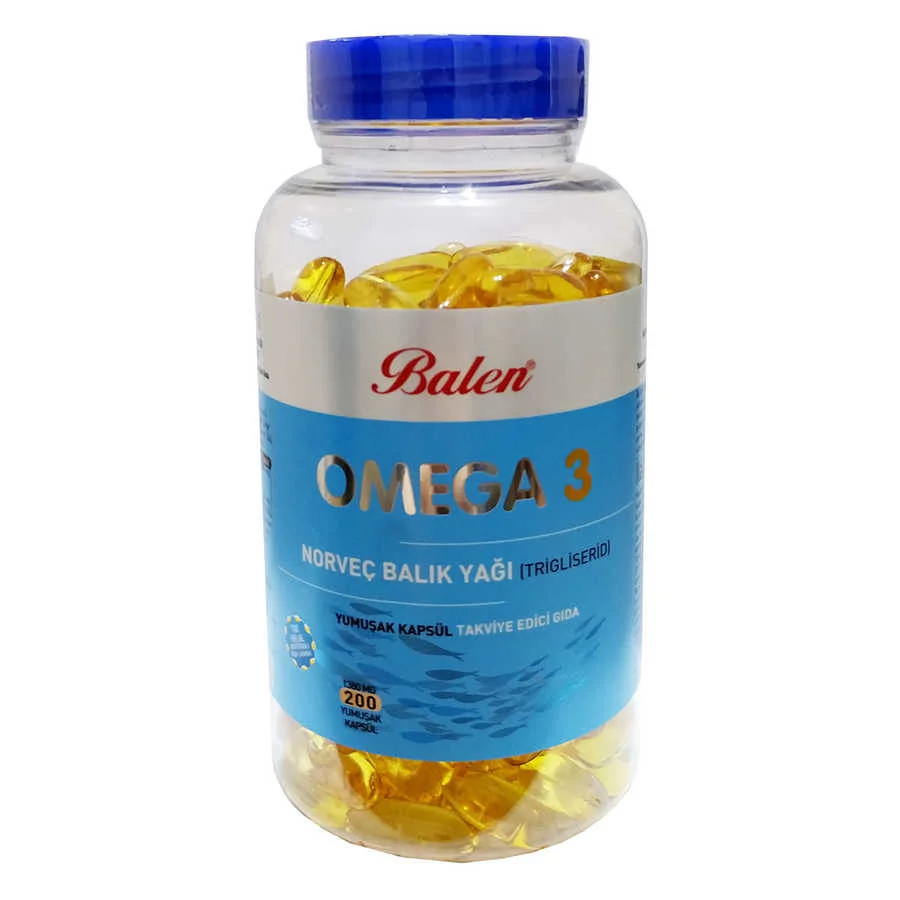 Omega 3 Norveç Balık Yağı 200 Kapsül – 1380 MG Trigliserid Form Omega 3 Norveç Balık Yağı 200 Kapsül – 1380 MG Trigliserid Form
