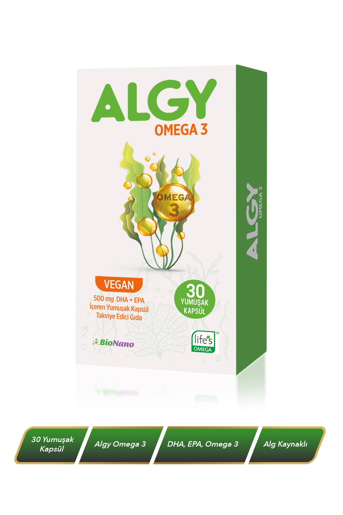 Omega 3 Yüksek Dha | Epa | Alg Kaynaklı Bitkisel Vegan Omega 3 Omega 3 Yüksek Dha | Epa | Alg Kaynaklı Bitkisel Vegan Omega 3