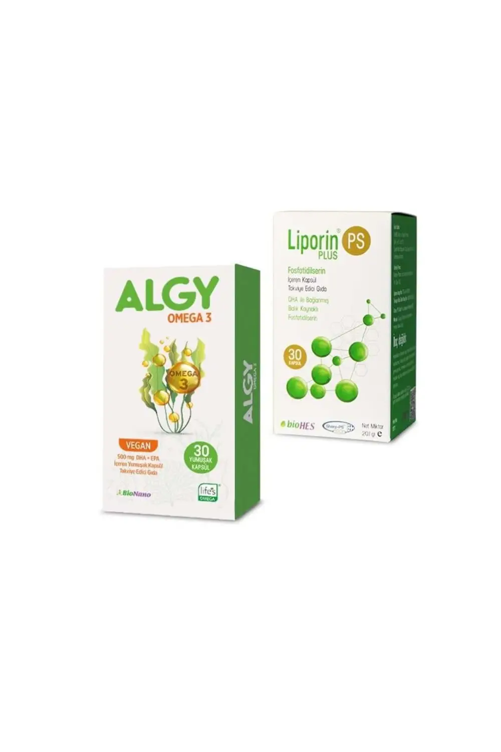 Omega 3 (Yüksek DHA) & Liporin PS Plus