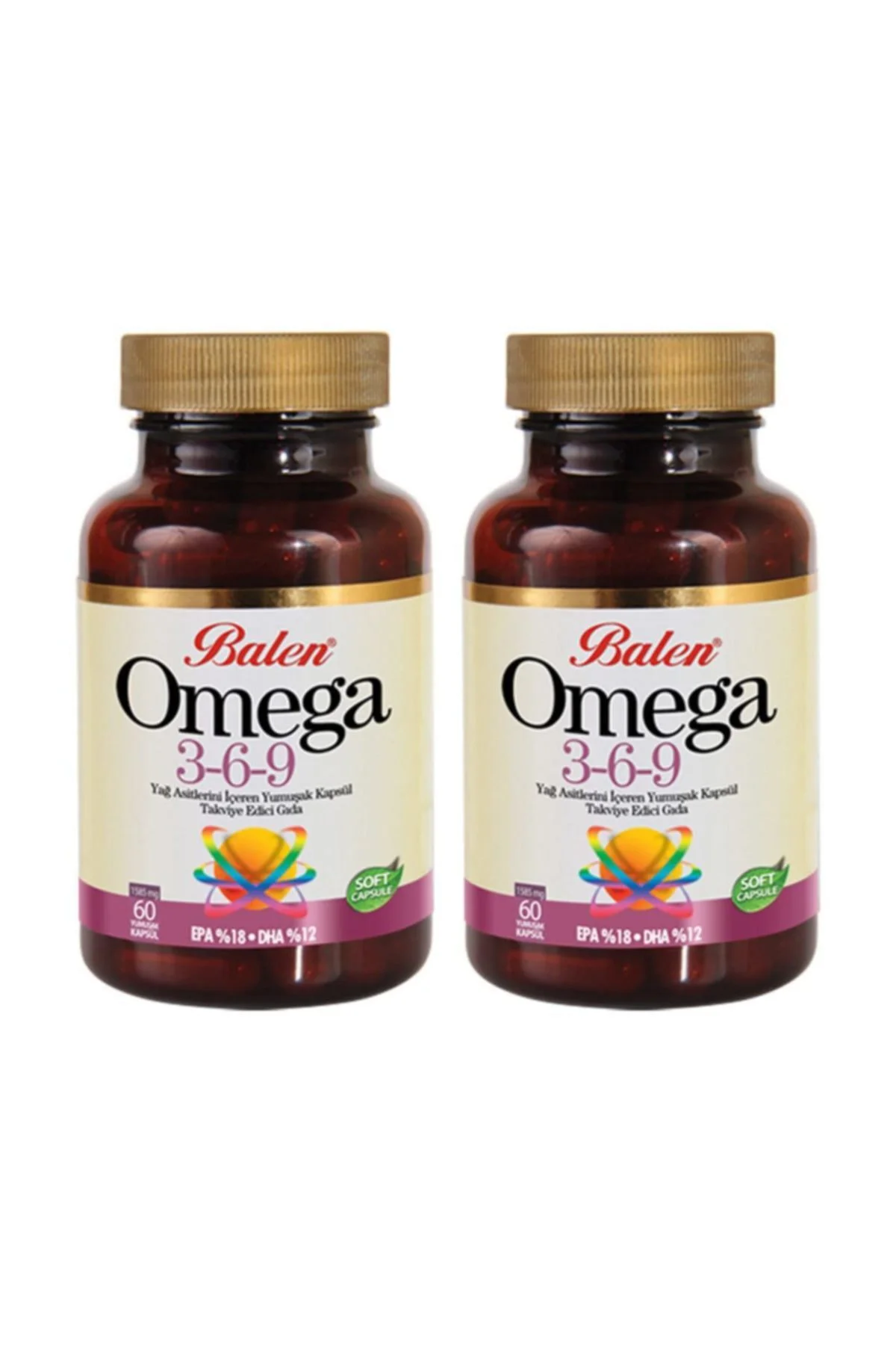 Omega 3,6,9 Yumuşak Kapsül - 60 Kapsül - 2 Kapsül
