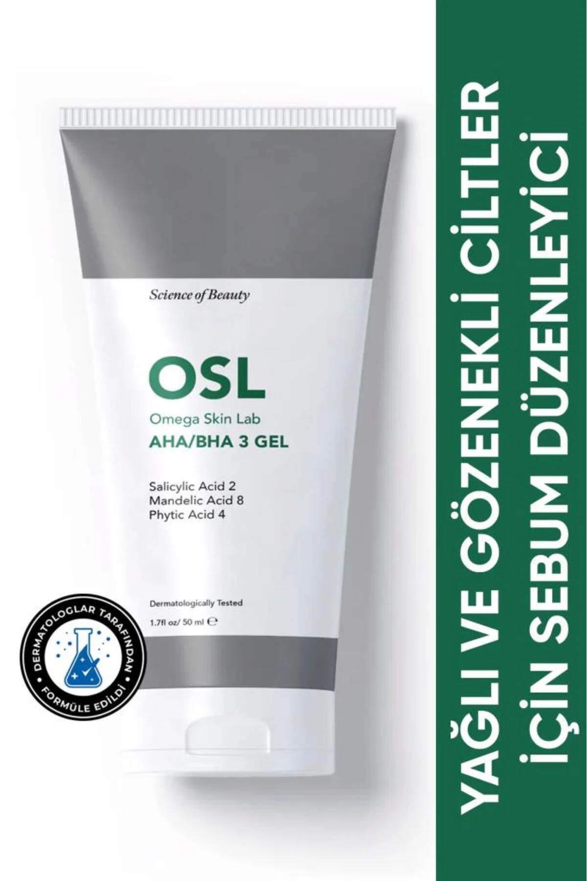 Omega Skın Lab Aha/bha 3 Gel 50 ml