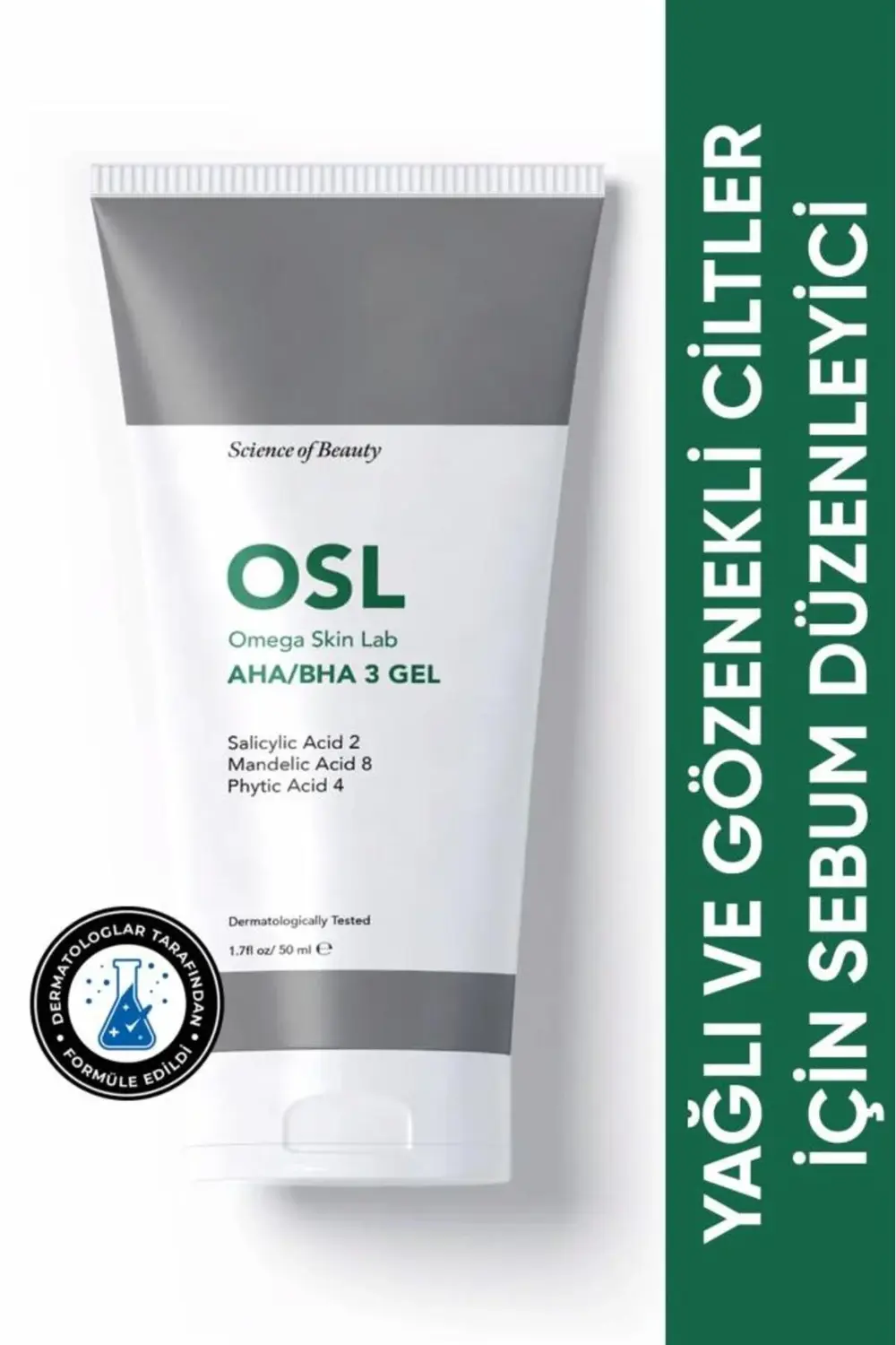 Omega Skın Lab Aha/bha 3 Gel 50 ml