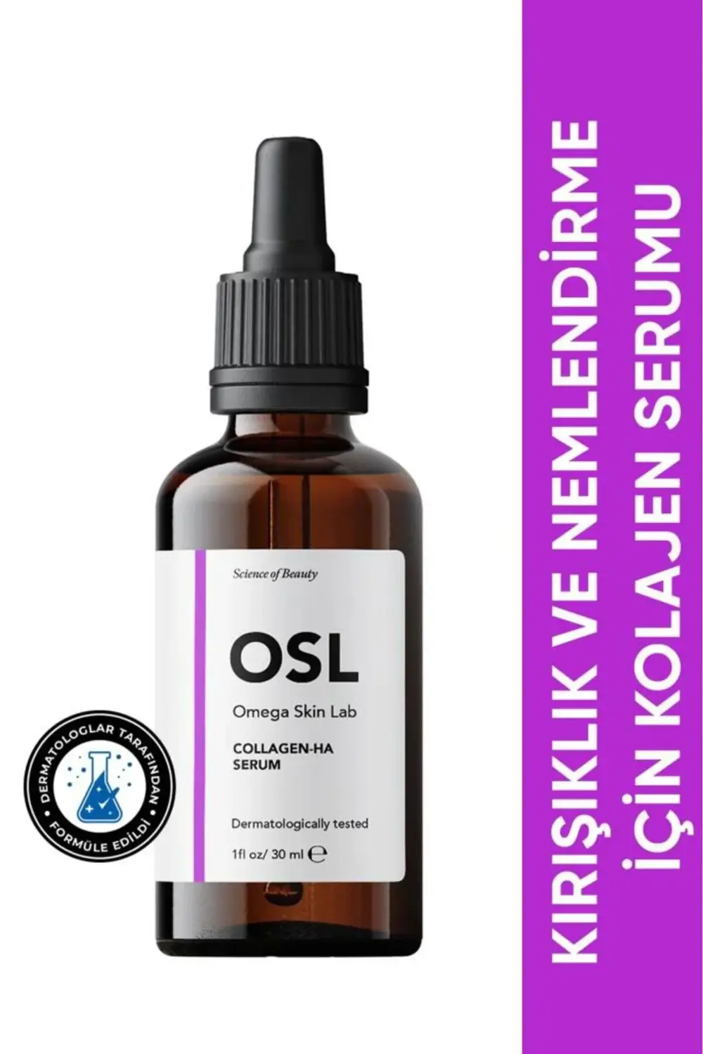 Omega Skın Lab Collagen %5 - Ha %1 Serum 30 ml