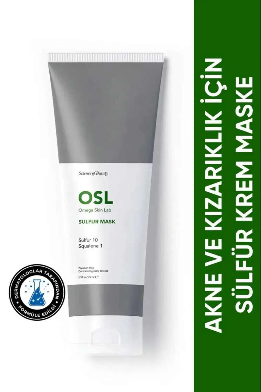 Omega Skın Lab Sulfur Mask 75 ml
