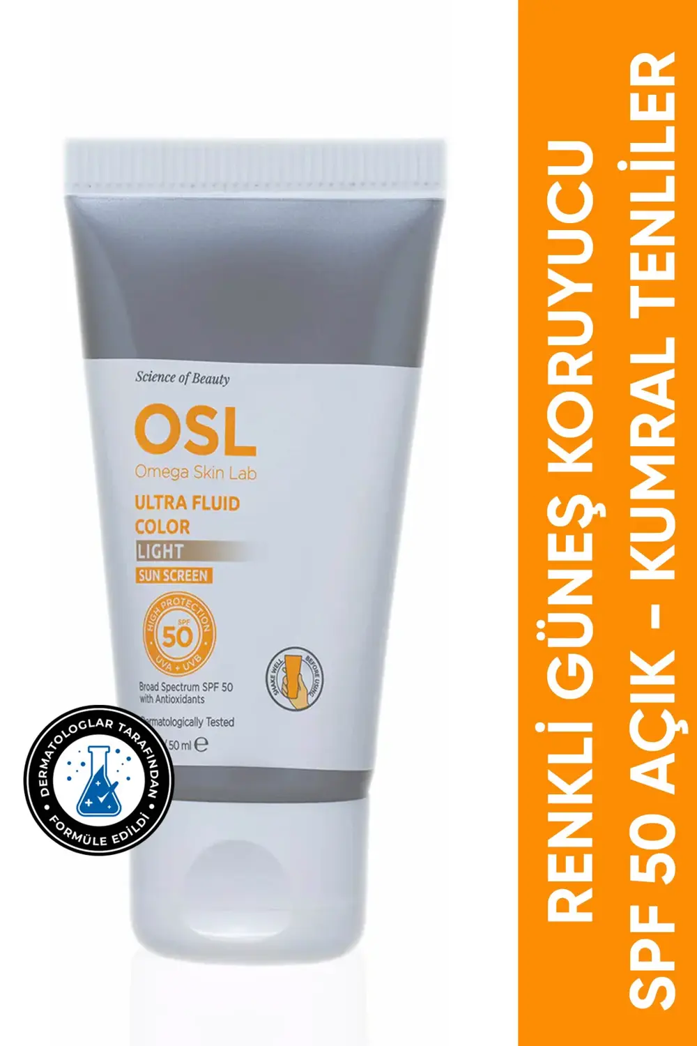 Omega Skın Lab Ultra Fluid Color Light Spf50 50 ml