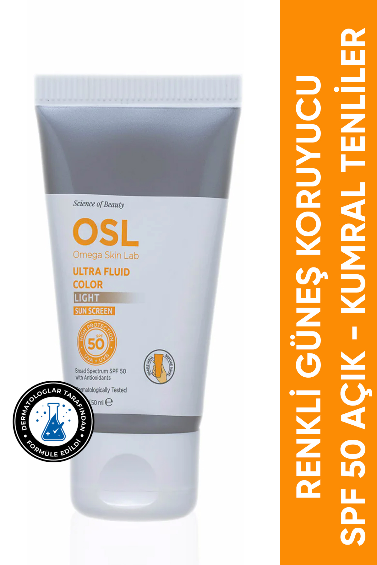 Osl Omega Skin Lab Omega Skın Lab Ultra Fluid Color Light Spf50 50 Ml