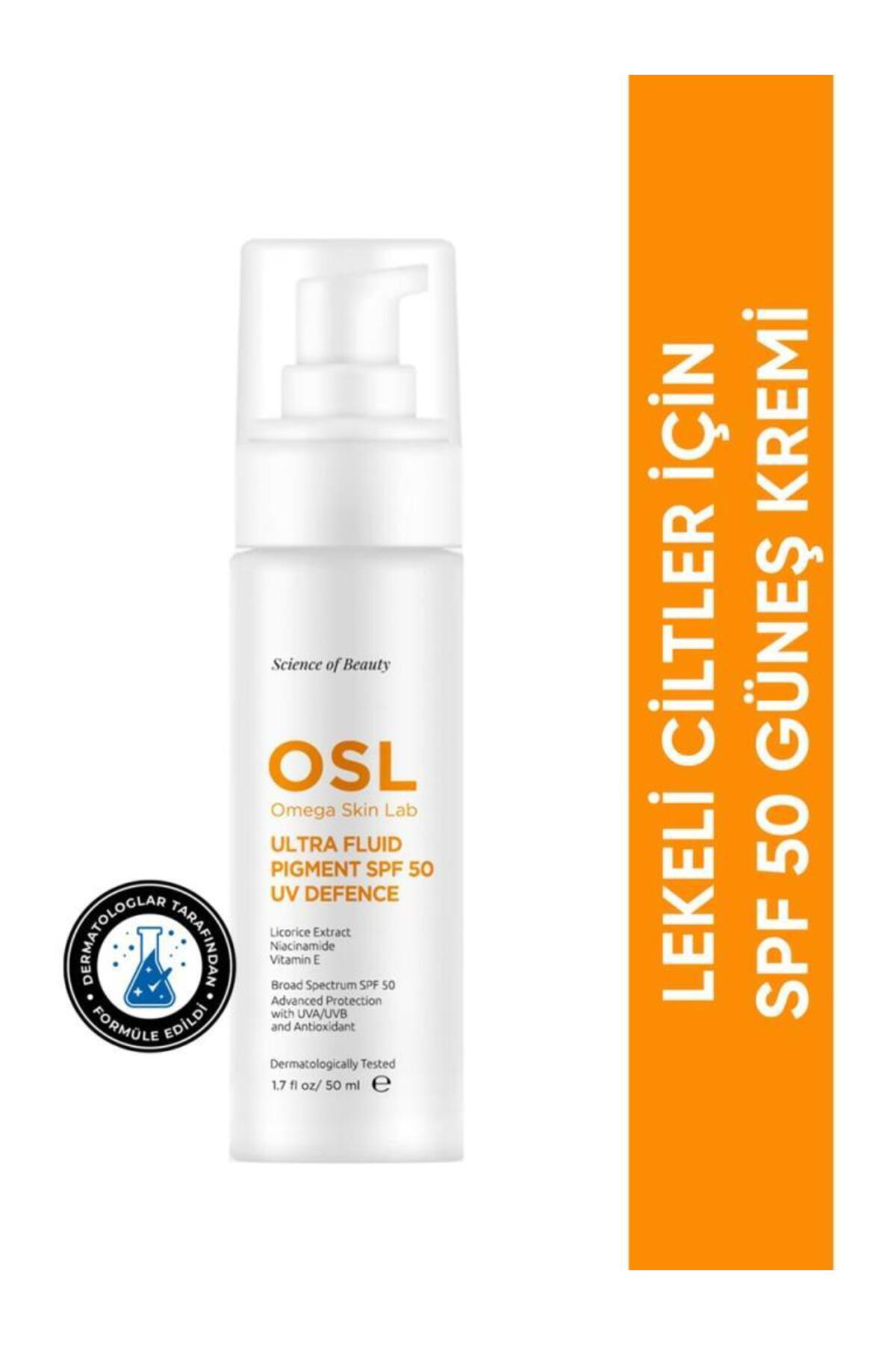 Osl Omega Skin Lab Omega Skin Lab Ultrafluid Pigment Spf50 50Ml (Lekeli Ciltler İçin